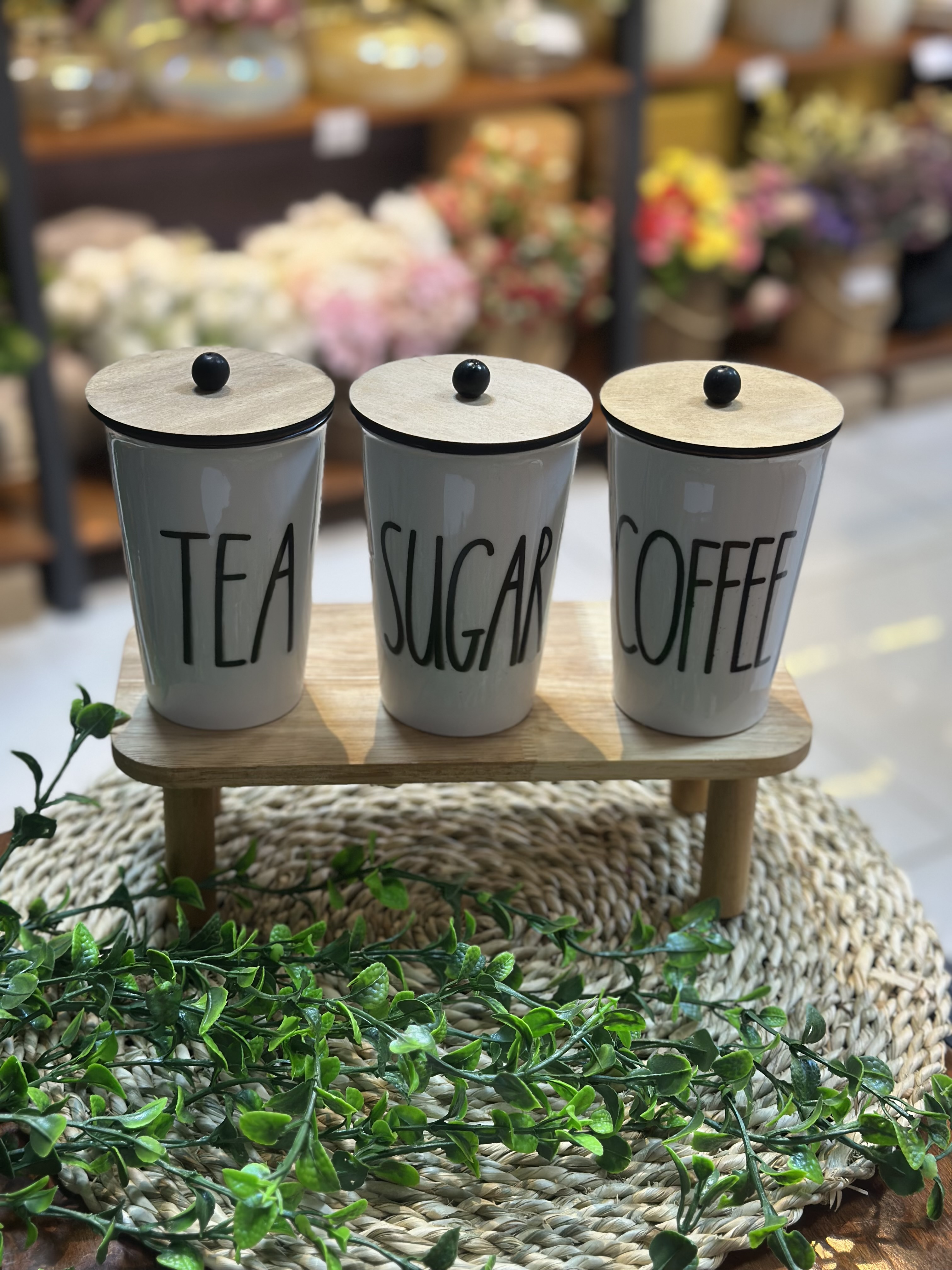 بانکه چای ، شکر ، قهوه