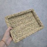 سینی حصیری پایه دار بزرگ