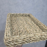 سینی حصیری پایه دار بزرگ